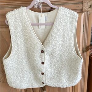 Faux Sherpa Vest